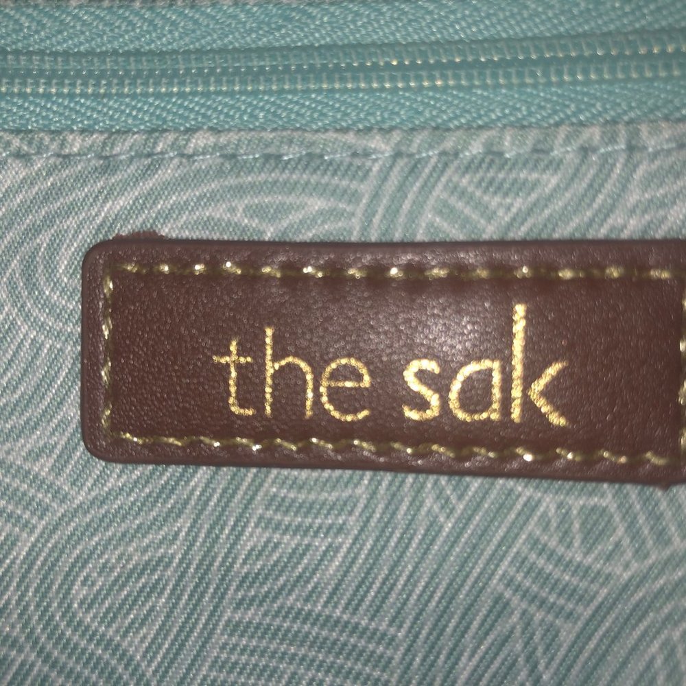 The Sak Silverwood Black Leather Tote - Picture 4 of 6
